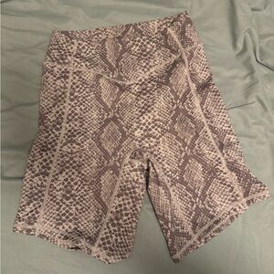 Balance Athletica Snakeskin Bike Shorts